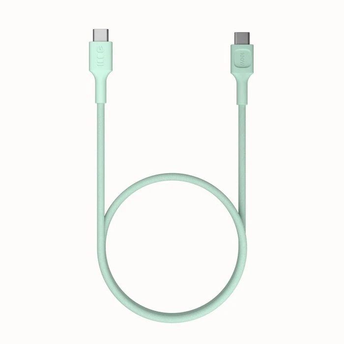 Καλώδιο USB Green Cell USB-C PowerStream 100W braid 1,2m Green