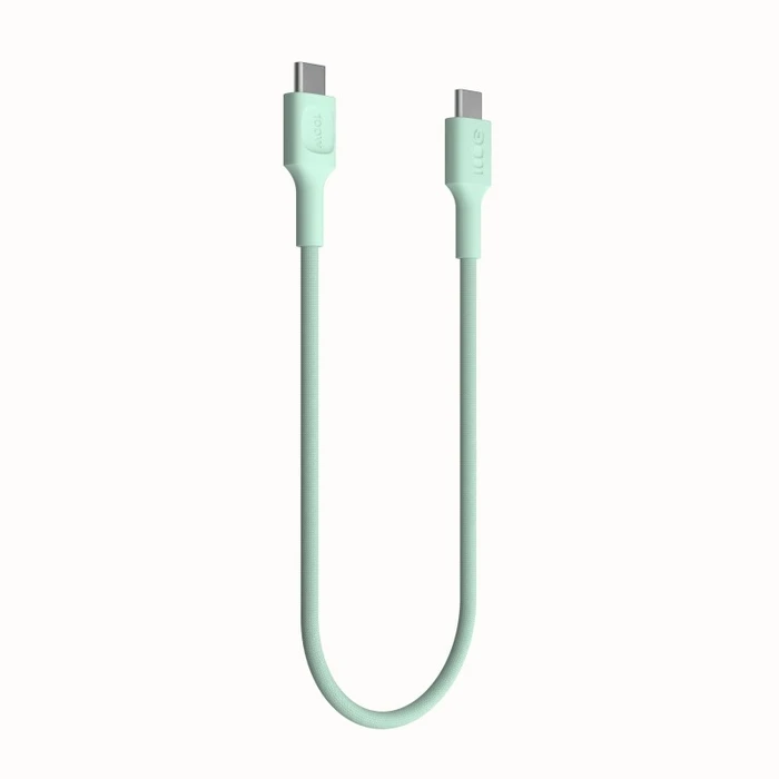 Καλώδιο USB Green Cell USB-C PowerStream 100W braid 1,2m Green