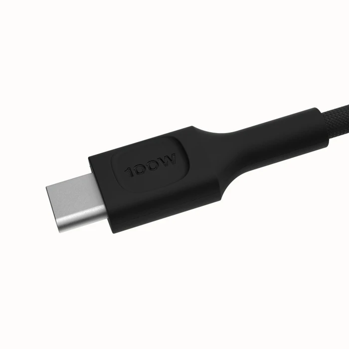 Καλώδιο USB Green Cell USB-C PowerStream 100W braid 1,2m Black