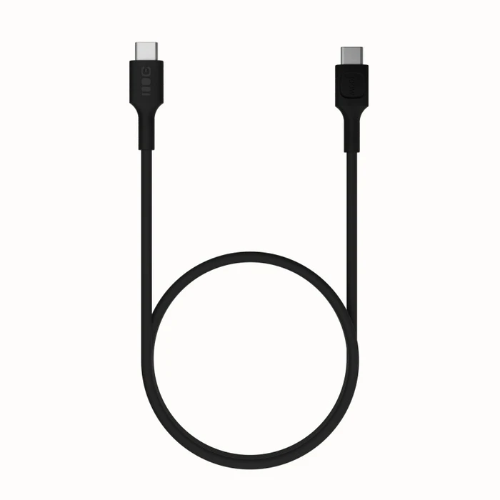 Καλώδιο USB Green Cell USB-C PowerFlex 100W silicone 1.2m Black