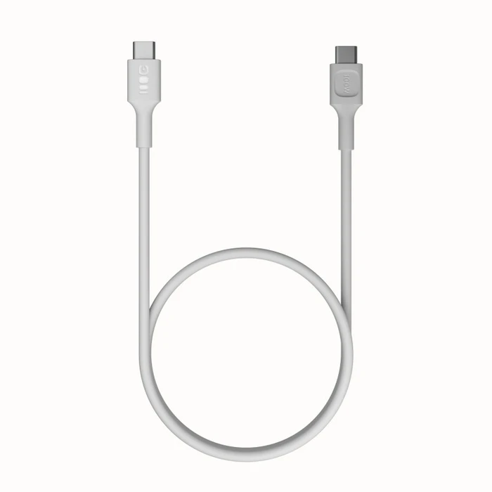 Καλώδιο USB Green Cell USB-C PowerFlex 100W silicone 1.2m White