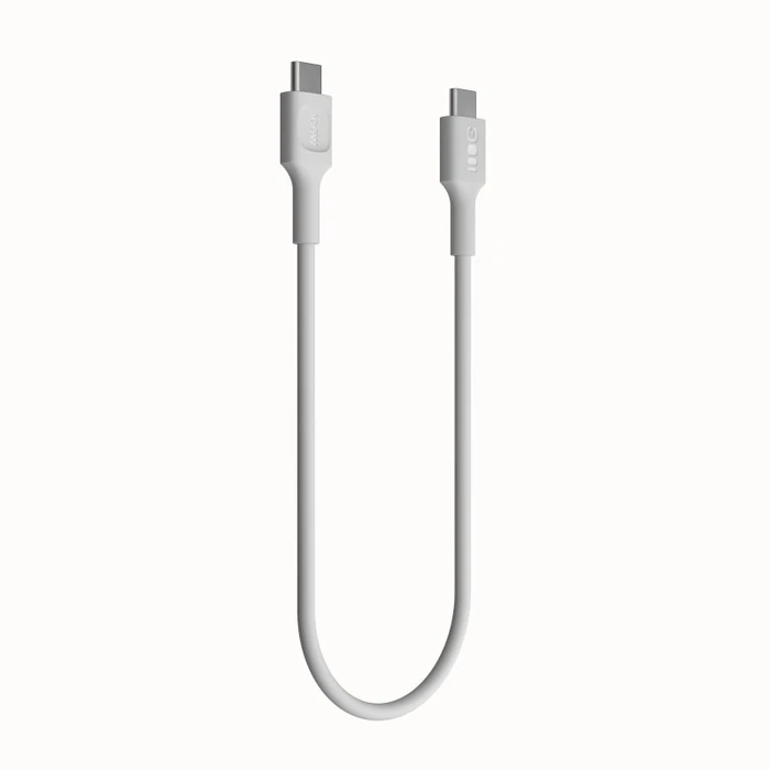 Καλώδιο USB Green Cell USB-C PowerFlex 100W silicone 1.2m White