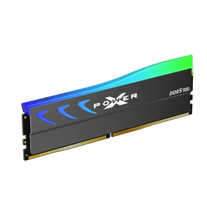 Μνήμη RAM Σταθερού DDR5 32GB Silicon Power XPOWER Storm RGB 2*16GB CL36 grey