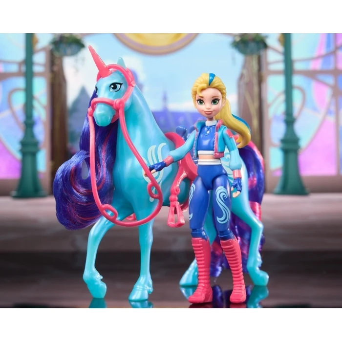 Μινιατούρα Spin Master set Unicorn Academy Doll Isabel and unicorn River