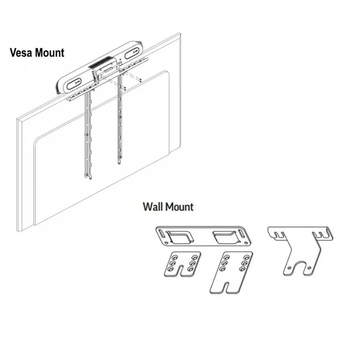 Βάση Poly Studio X30/X32/V12 VESA and Wall Mount 875L6AA