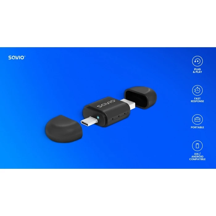 Αντάπτορας Αυτοκινήτου Savio Carplay&Android Adapter