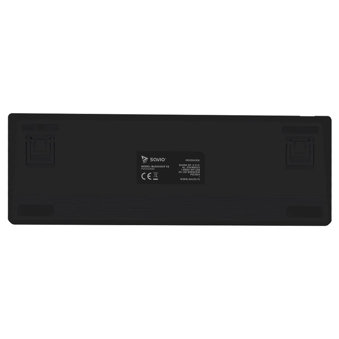 Gaming Πληκτρολόγιο Savio Mechanical Blackout X2 OUTEMU Brown, Hot Swap