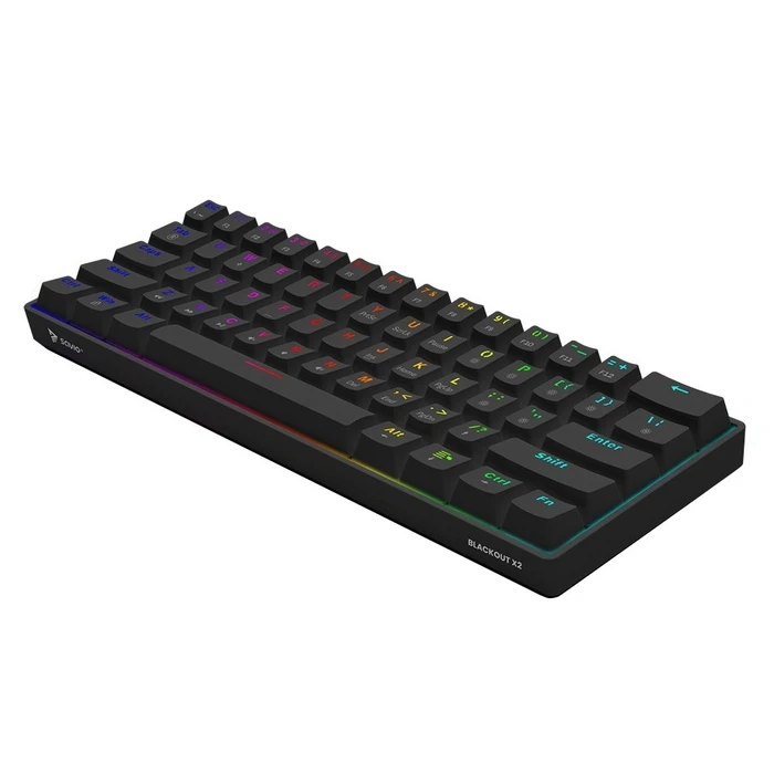 Gaming Πληκτρολόγιο Savio Blackout X2 PEACH