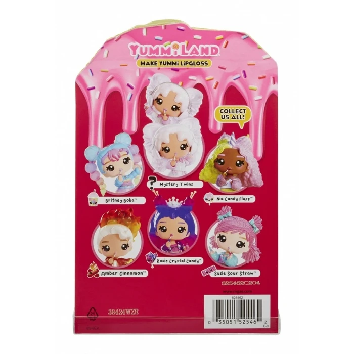 Κούκλα MGA Yummiland Lip Gloss S2, Cotton Candy