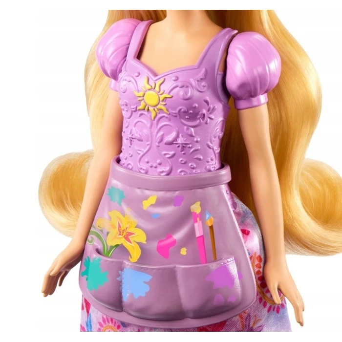 Κούκλα Mattel Lalka Disney Princess Historia Rapunzel 2w1