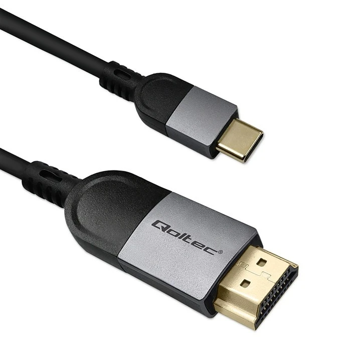 Καλώδιο USB Qoltec USB-C to HDMI 4K Cable 60Hz 32AWG 2m
