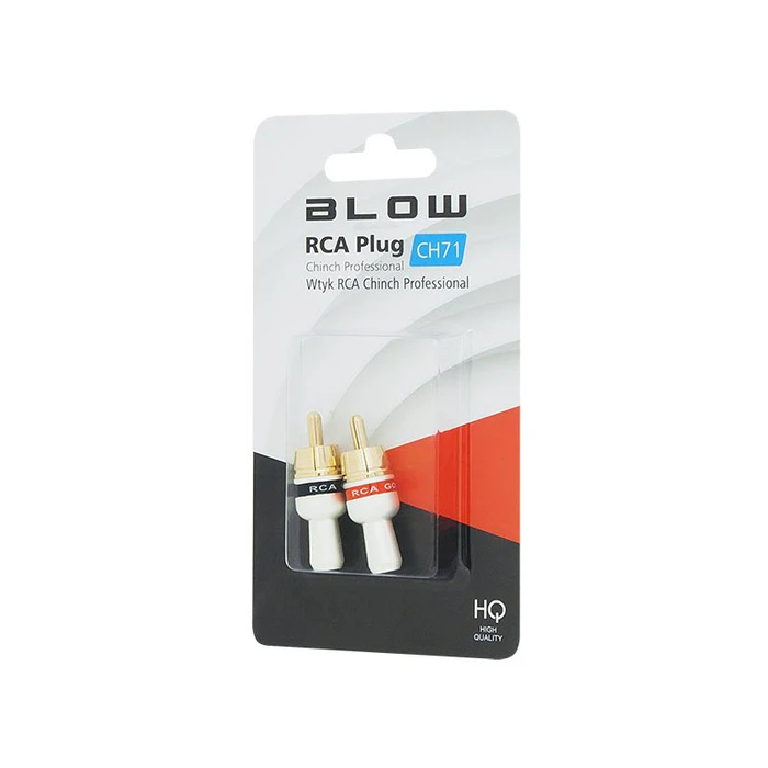 Professional RCA Plugs (2 pcs) - BLOW