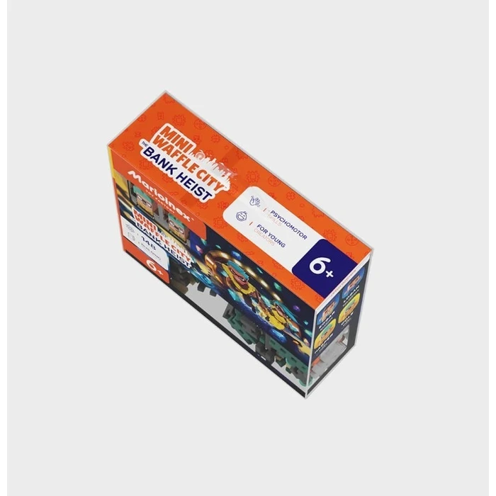 Τουβλάκια Marioinex Mini Waffle - Bank Robbery 148 Pieces