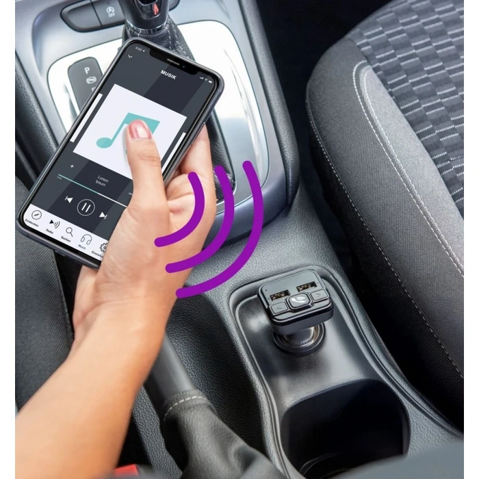 Φορτιστής FM Transmitter Αυτοκινήτου Hama with BT