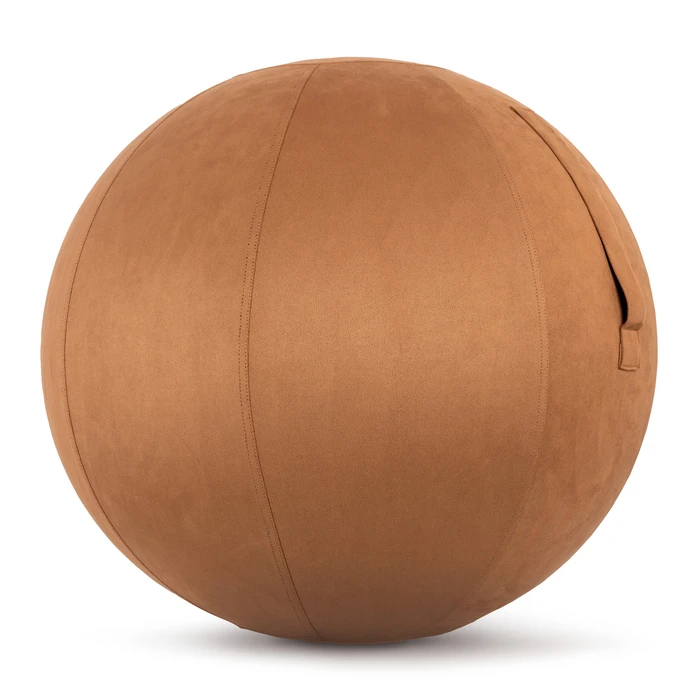 Κάλυμμα για Μπάλα Γυμναστικής Amila GYMBALL 65cm Sueded Καφέ