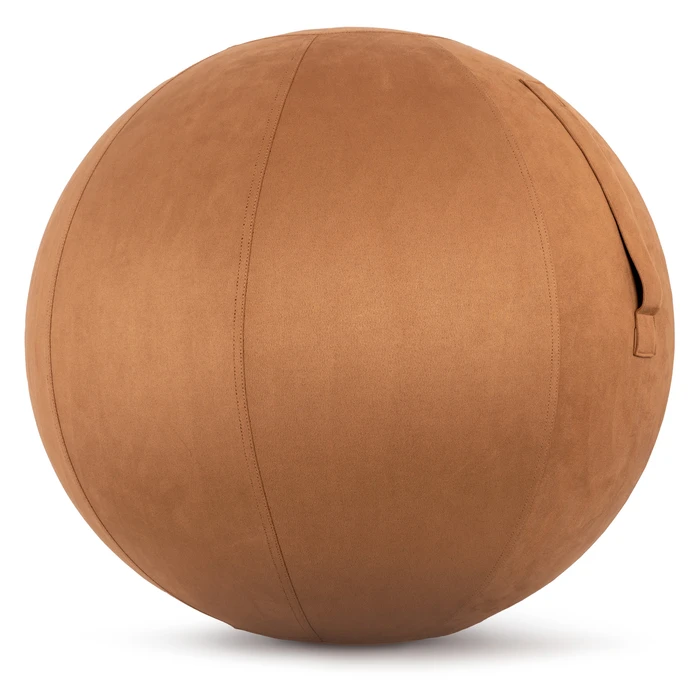 Κάλυμμα για Μπάλα Γυμναστικής Amila GYMBALL 75cm Sueded Καφέ