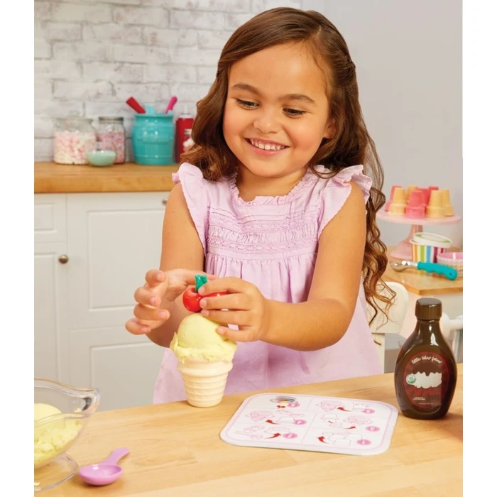 Παιχνίδι Μίμησης Little Tikes Ice Cream Kit Creative Chefs + 17 accessories