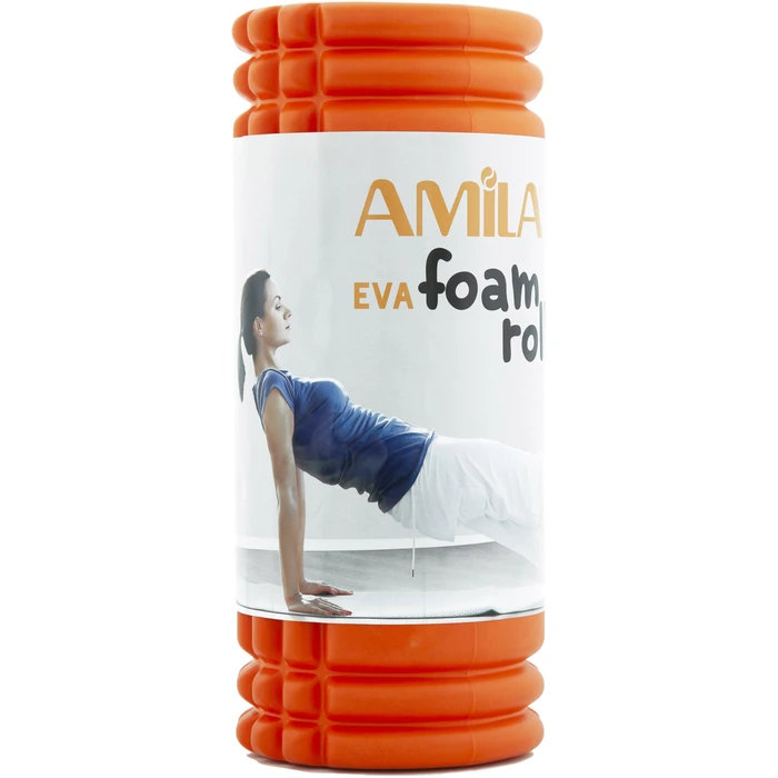 Κύλινδρος μασάζ Amila Foam Roller Φ14x33cm