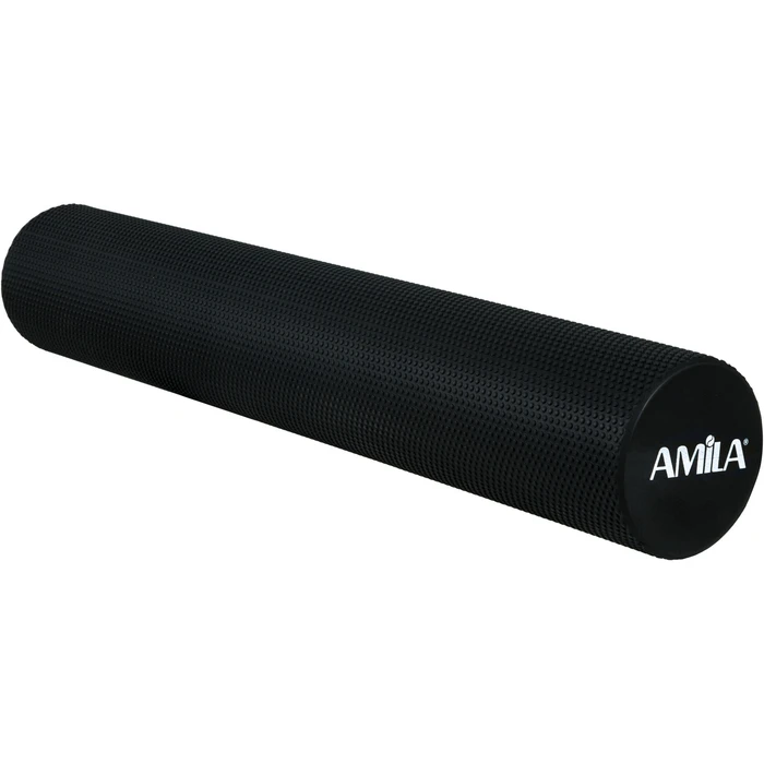 Κύλινδρος μασάζ Foam Roller Φ15x90cm Μαύρο