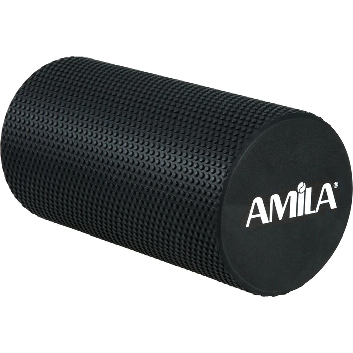 Κύλινδρος μασάζ Foam Roller Φ15x30cm Μαύρο