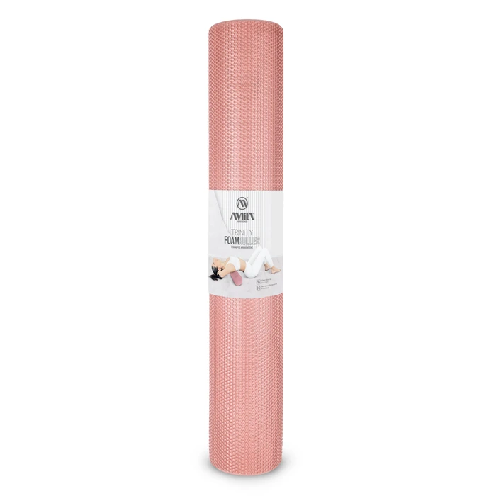 Foam Roller Trinity AMILA Φ15x90 εκ. – Ροζ