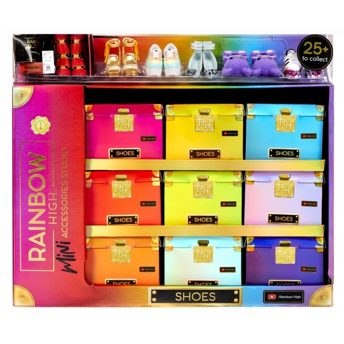 Μινιατούρα MGA Accessories Rainbow High Shoes Display 27 pcs