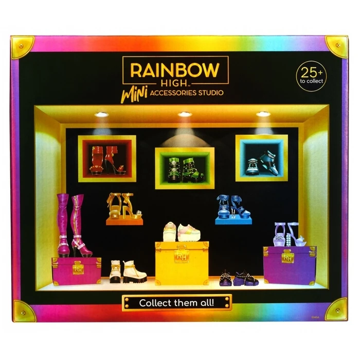 Μινιατούρα MGA Accessories Rainbow High Shoes Display 27 pcs