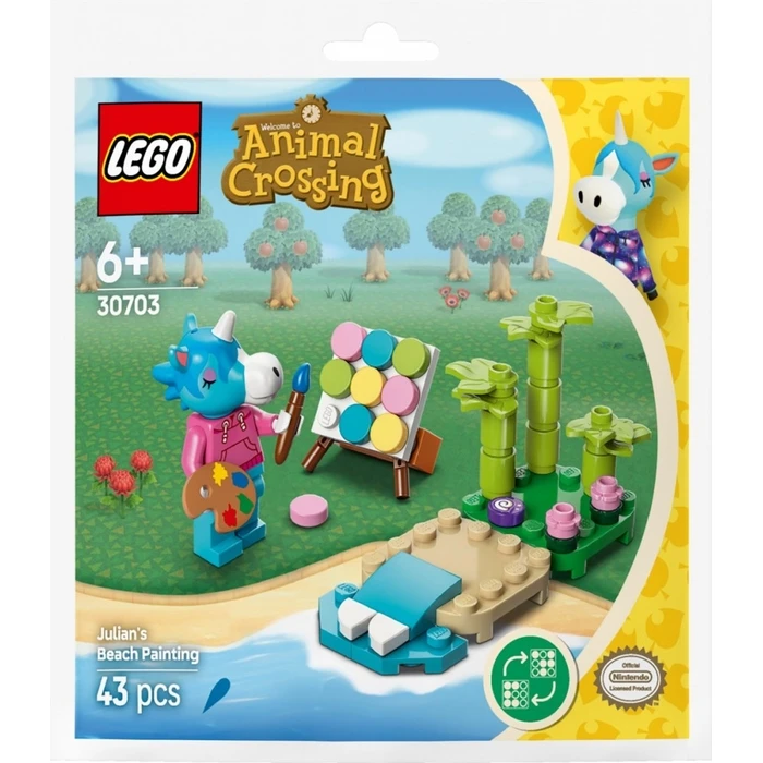 LEGO Bricks Animal Crossing 30703 Julians Beach Painting