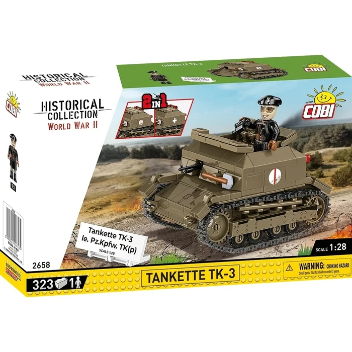Τουβλάκια Cobi Blocks Tankette TK-3 323 blocks
