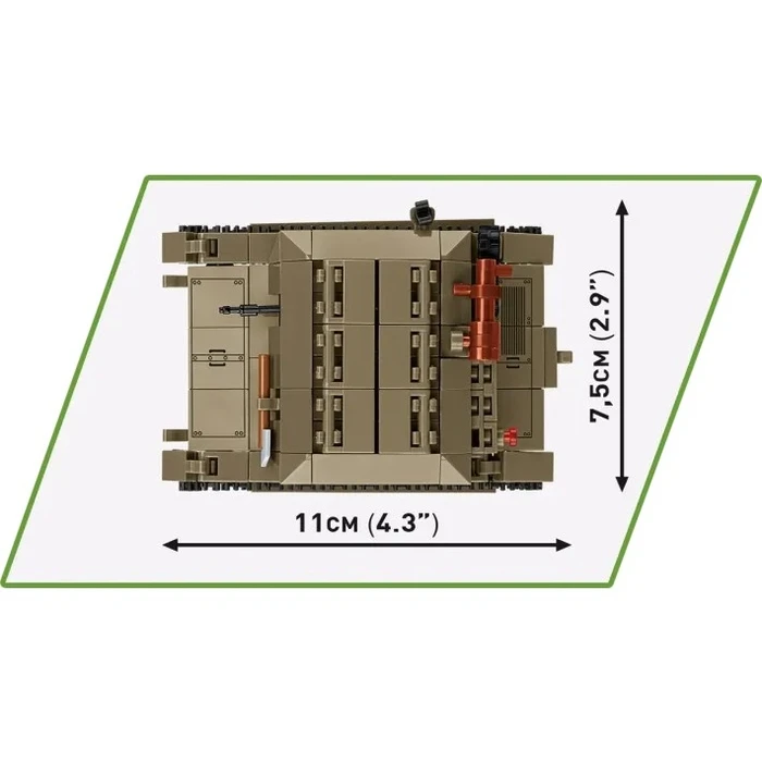 Τουβλάκια Cobi Blocks Tankette TK-3 323 blocks
