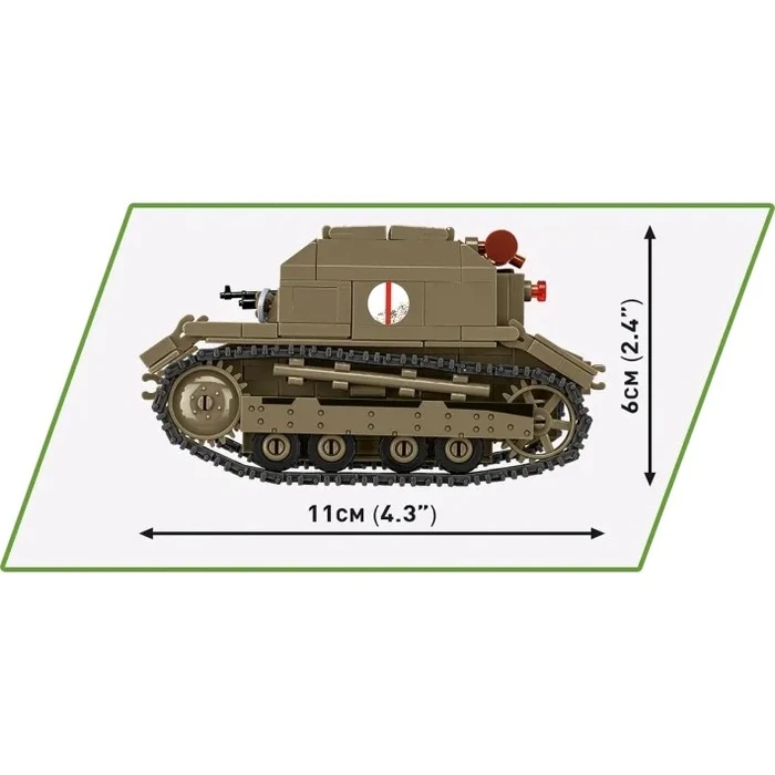 Τουβλάκια Cobi Blocks Tankette TK-3 323 blocks
