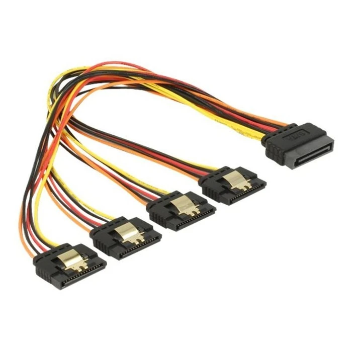 Καλώδιο DeLock power supply extension cable - SATA-power plug to SATA-power plug - 30 cm