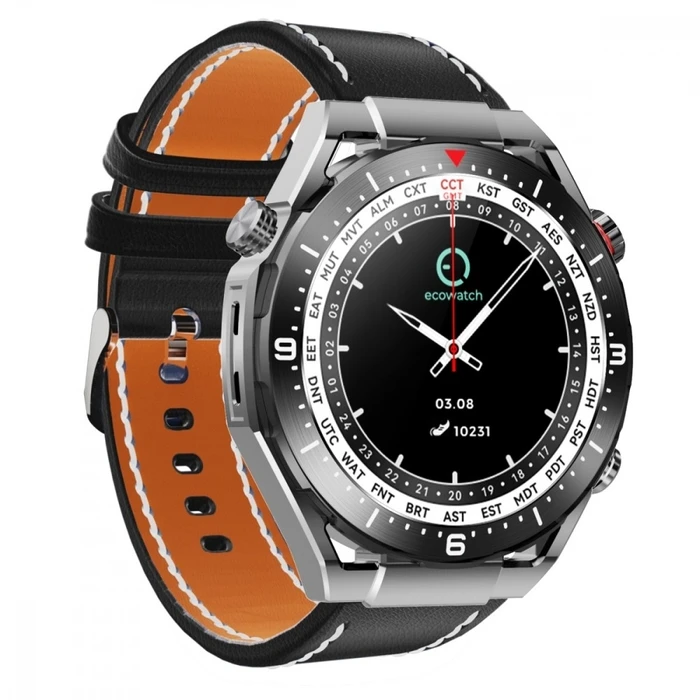 Smartwatch Ecowatch EW01 Black
