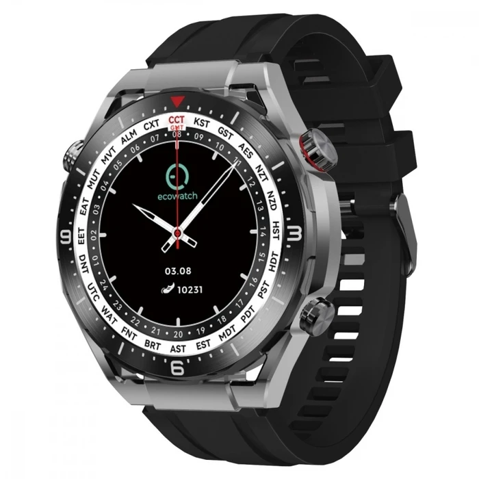 Smartwatch Ecowatch EW01 Black