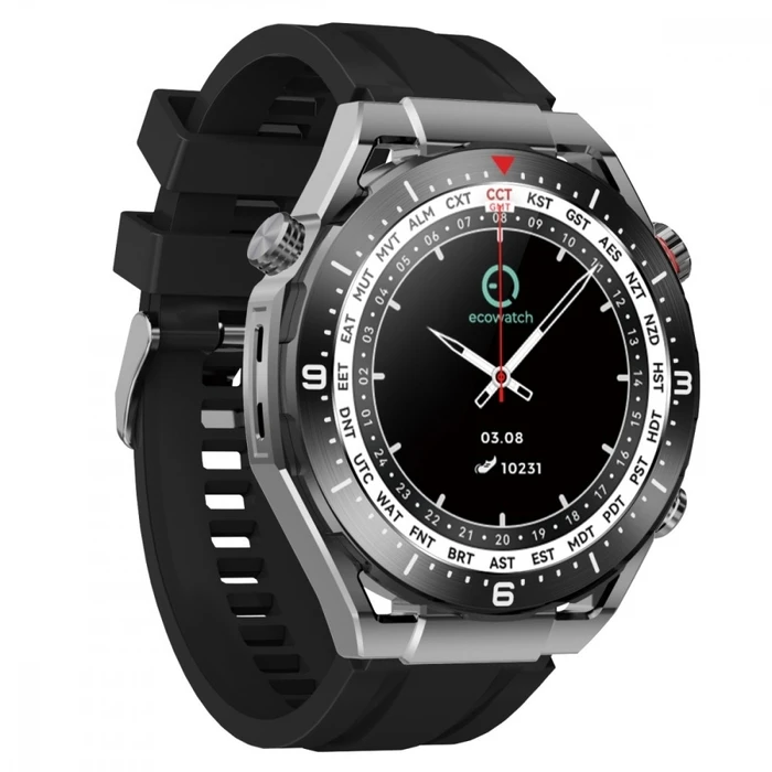 Smartwatch Ecowatch EW01 Black