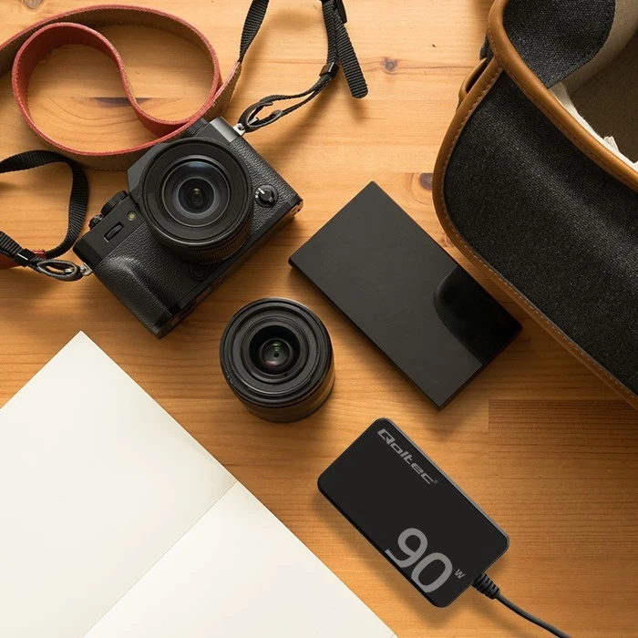 Φορτιστής Laptop Qoltec 90W PD 5V 20V 4.5A USB-C 3.1