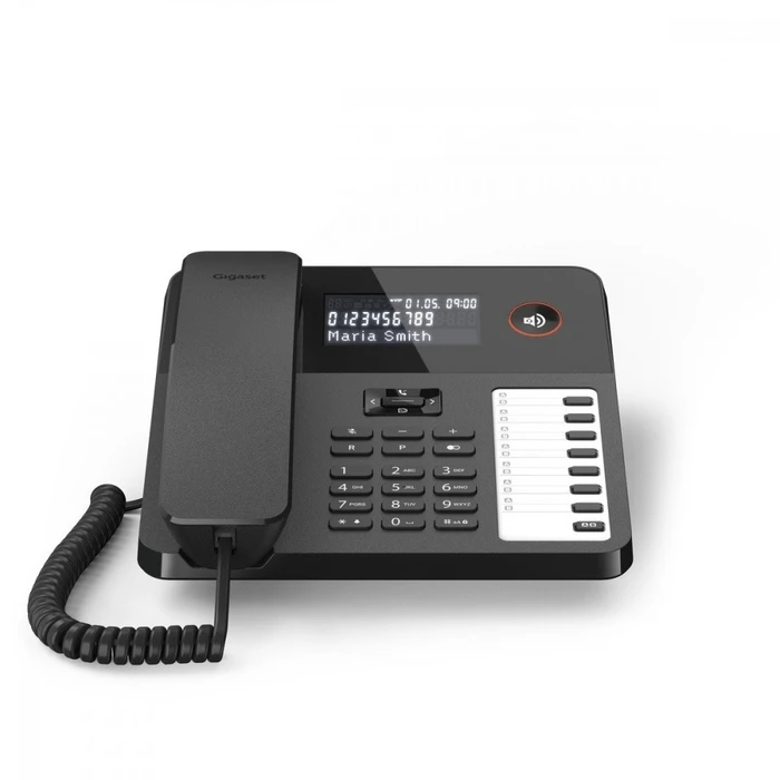 Ενσύρματο Τηλέφωνο Gigaset Corded phone Desk600 Black