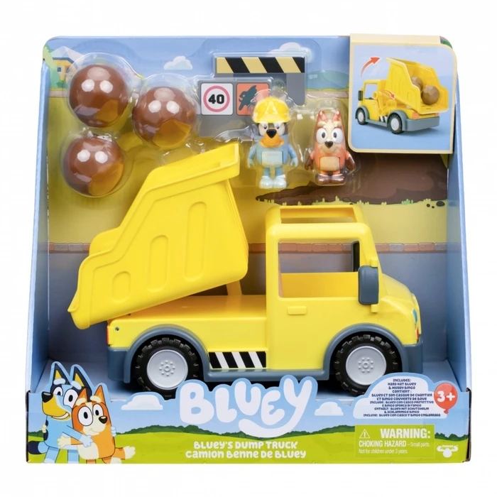 Μινιατούρα TM Toys set Dump truck with 2 figures