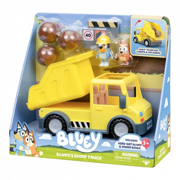Μινιατούρα TM Toys set Dump truck with 2 figures