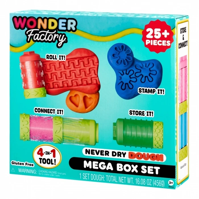 Πλαστελίνες MGA Wonder Factory Never Dry Dough Mega Box Set