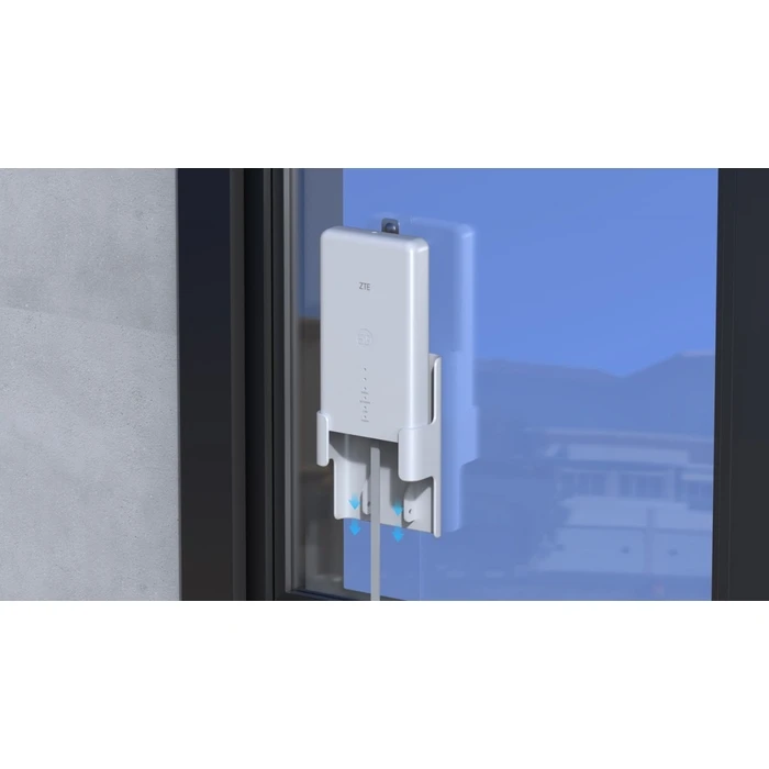 Router ZTE Router MC889 ODU 5G + Gecko Window Type Glass Mount Kit