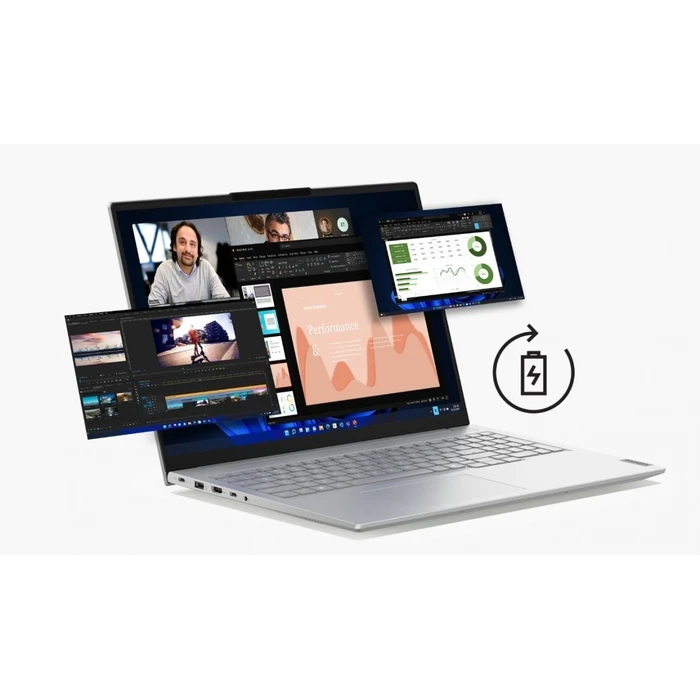 Laptop Lenovo 16"ThinkBook 16 G8 21SK009RPB W11Pro Ultra 7 255H/2x16GB/1TB/INT/Arctic Grey (US Keyboard)