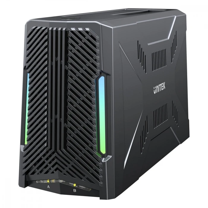 Θήκη για Σκληρό Δίσκο Unitek Disc Clone Station 4xM.2 SSD, USB4; S1243BGY01-E