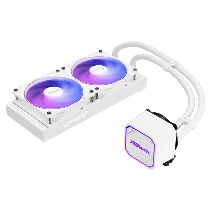 Computer Components AsRock Pro 240 ARGB White Liquid CPU Cooler