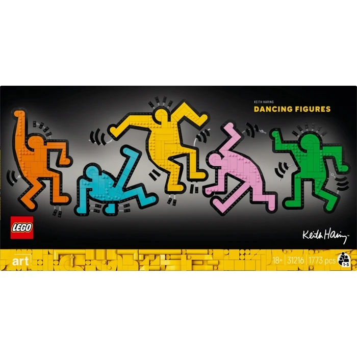 LEGO Bricks ART 31216 Keith Haring - Dancing Figures