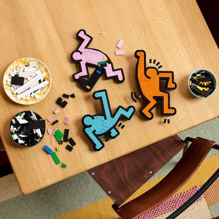 LEGO Bricks ART 31216 Keith Haring - Dancing Figures