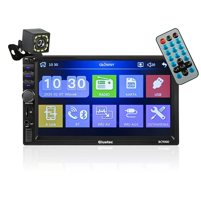 Ηχοσύστημα Αυτοκινήτου Blow BC9000 2DIN 7 cali RDS 4x50W camera