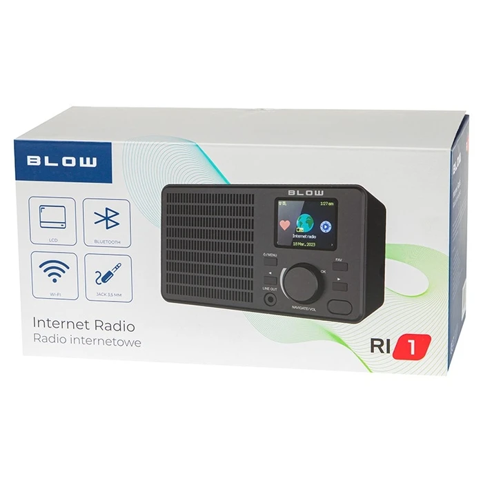 Επιτραπέζιο Ραδιόφωνο Blow RI1 internet