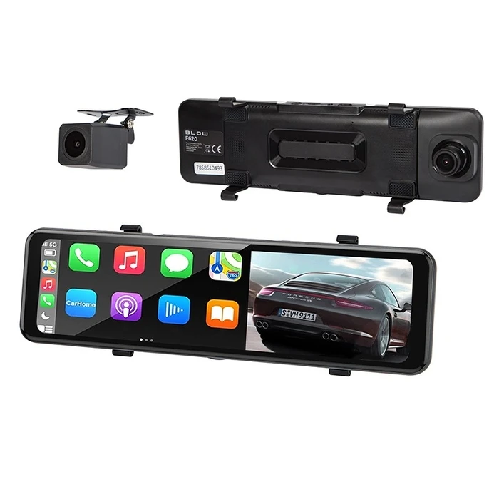 Κάμερα Αυτοκινήτου Blow BlackBOX DVR F620 Carplay Android recorder + rear camera