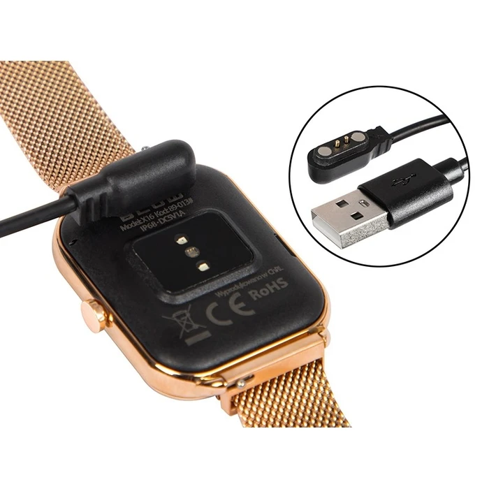 Smartwatch Blow X16 Bluetooth pink